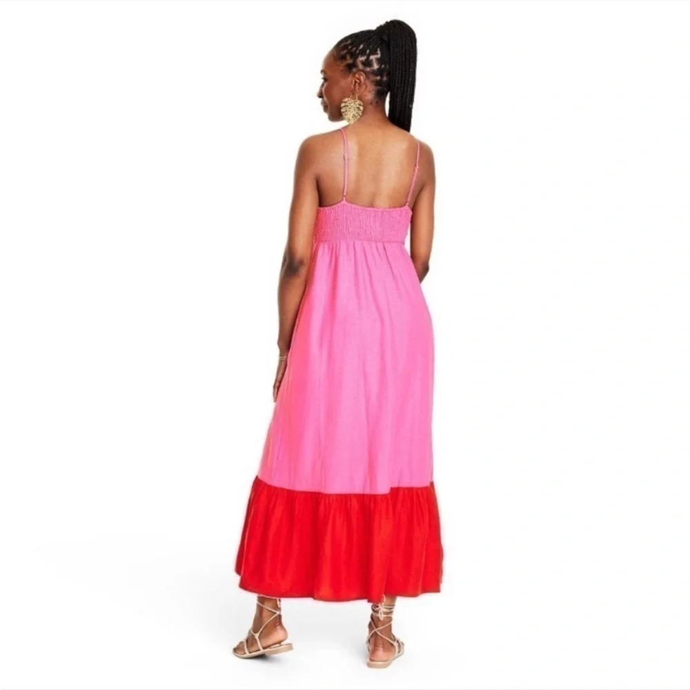 Tabitha Brown X Target Sleeveless Tie Front Dress XS NEW!